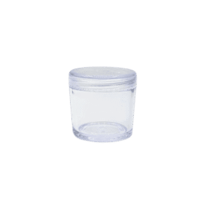 12 pièces Pot Plastique 20 g cap transparent