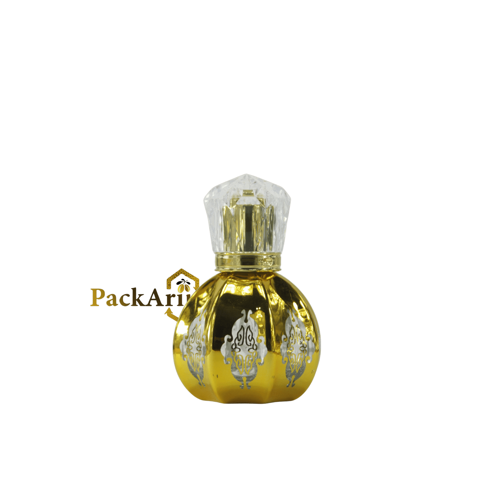Flacon en verre Attar oriental